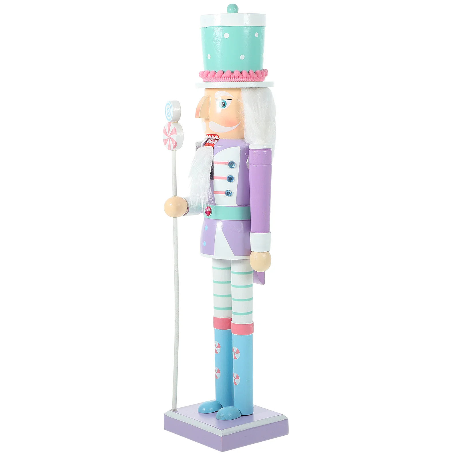 Christmas Nutcracker Figurine Table Decoration Xmas Nutcracker Puppet Nutcracker Solider Model Wood Ornament 38x8.5x7.5cm
Christmas Nutcracker Figurine Table Decoration Xmas Nutcracker Puppet Nutcracker Solider Model Wood Ornament 38x8.5x7.5cm