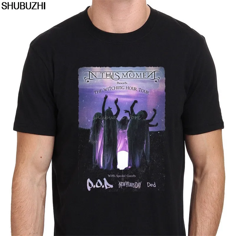 In This Moment The Witching Hour Tour shubuzhi Men's Black T-Shirt Size S-XXL sbz4254
In This Moment The Witching Hour Tour shubuzhi Men's Black T-Shirt Size S-XXL sbz4254