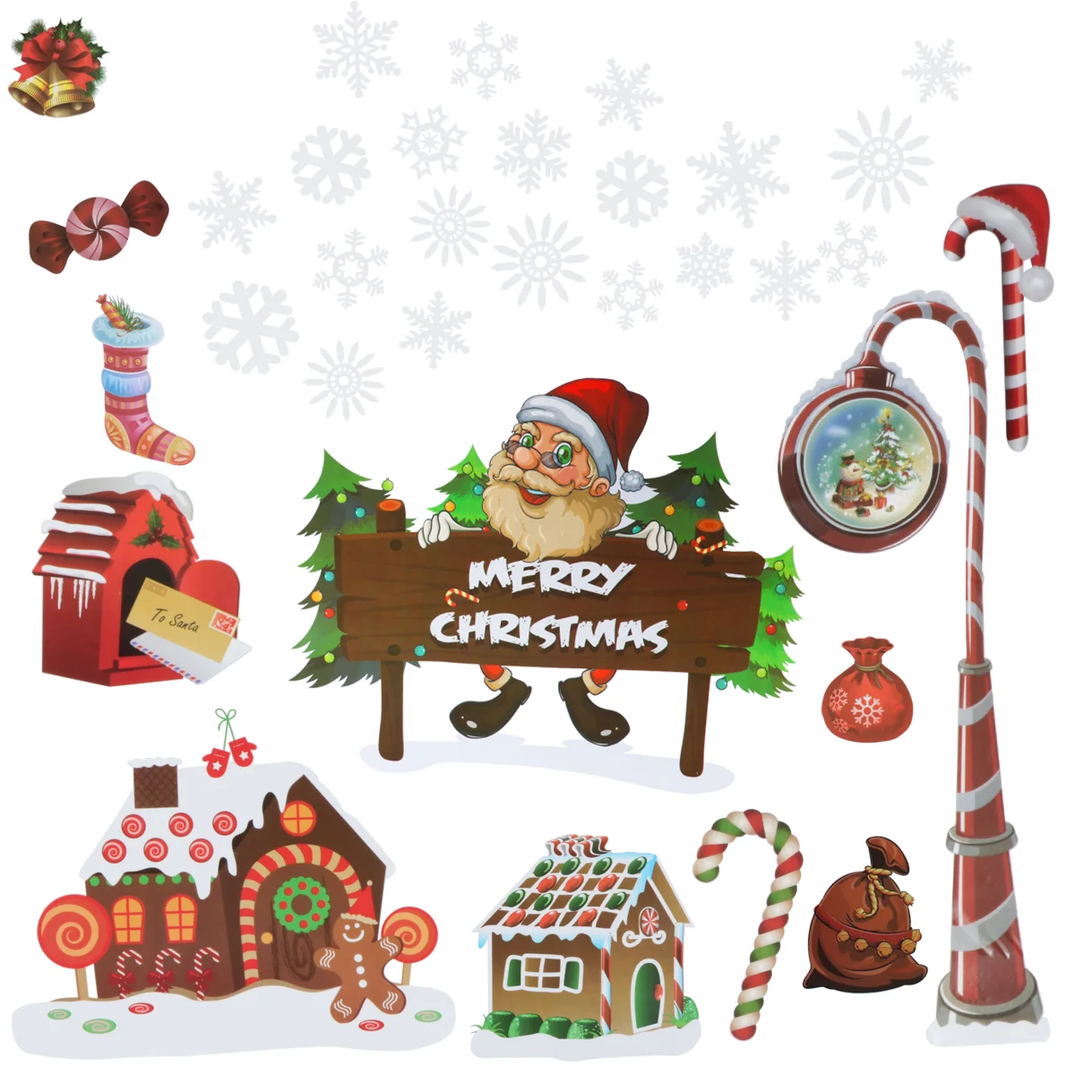 Window Christmas Sticker Snowflake Clings Wall Decals Decalstickers Holidaywinter Decor
Window Christmas Sticker Snowflake Clings Wall Decals Decalstickers Holidaywinter Decor