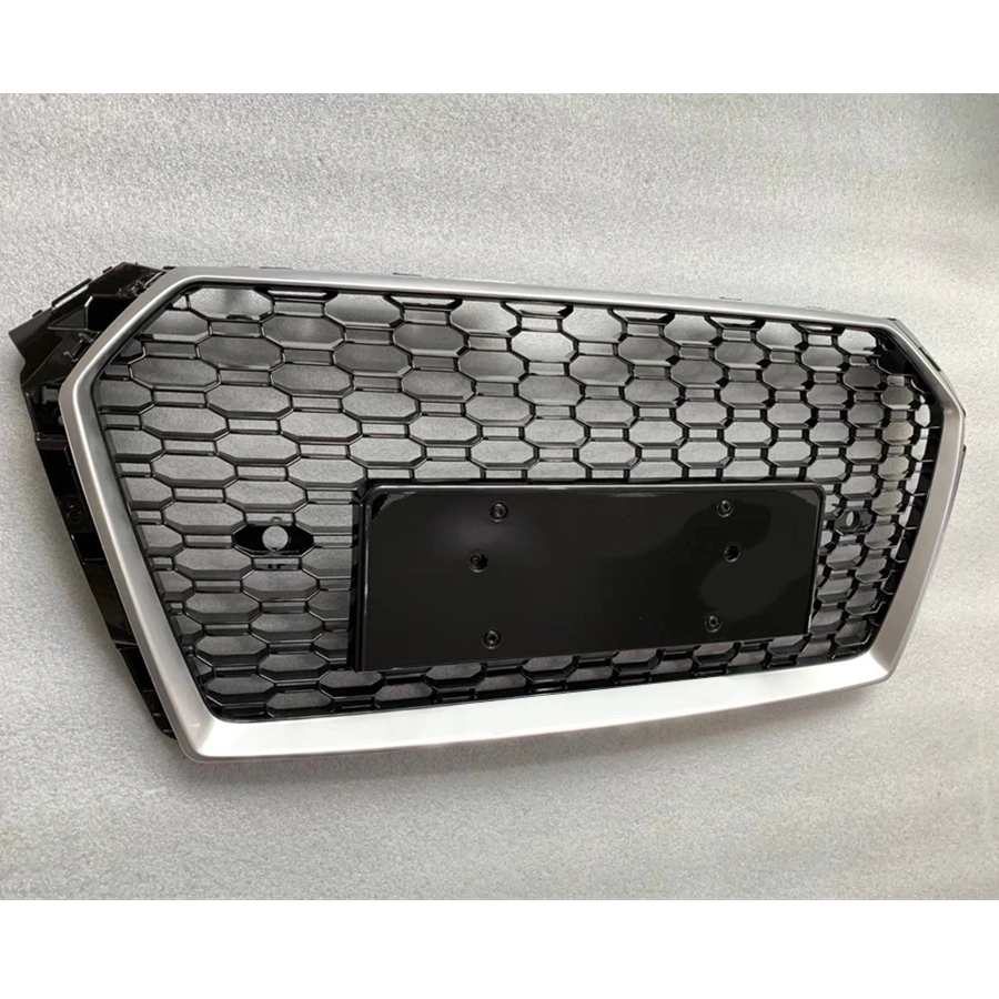 Car Auto Bumper Grille Front Sport Hex Mesh Honeycomb Hood Grill Silver Frame Black for A4/S4 B9 2017 2018 For RS4 Style
Car Auto Bumper Grille Front Sport Hex Mesh Honeycomb Hood Grill Silver Frame Black for A4/S4 B9 2017 2018 For RS4 Style