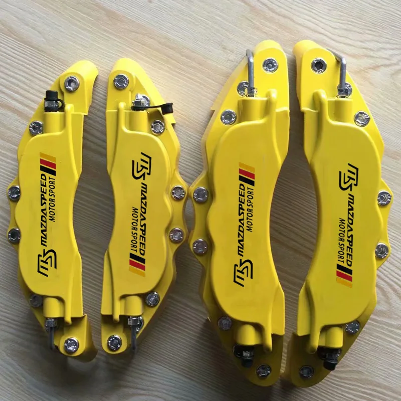 KUNBABY Aluminum Alloy Brake Caliper Cover With Mazda Speed Sticker Logo Car Styling Decoration For Front Rear Free Shipping
KUNBABY Aluminum Alloy Brake Caliper Cover With Mazda Speed Sticker Logo Car Styling Decoration For Front Rear Free Shipping