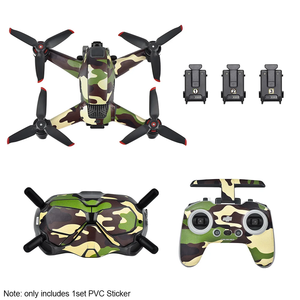 Ultra Thin Flying Glasses Outdoor Drone Accessories Protective Skin Easy Install Cover PVC Sticker Waterproof For DJI FPV Combo
Ultra Thin Flying Glasses Outdoor Drone Accessories Protective Skin Easy Install Cover PVC Sticker Waterproof For DJI FPV Combo