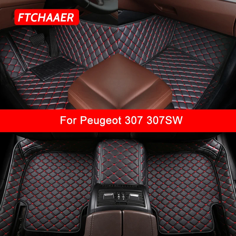FTCHAAER Custom Car Floor Mats For Peugeot 307 307SW Auto Accessories Foot Carpet
FTCHAAER Custom Car Floor Mats For Peugeot 307 307SW Auto Accessories Foot Carpet