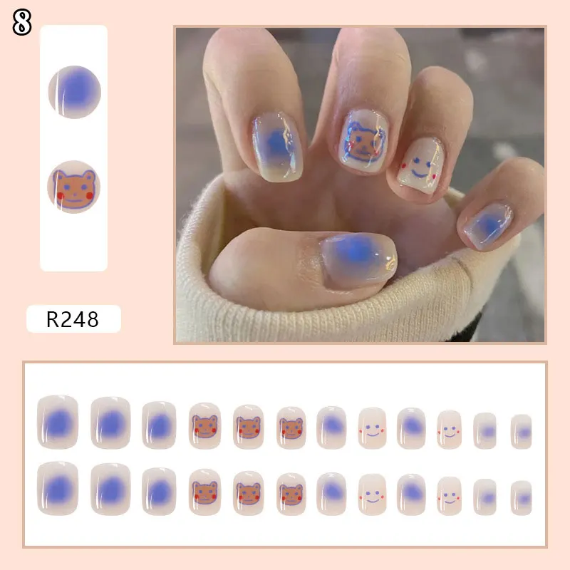 Fake Nails With Glue Full Cover Nail Extension Press On Nail Acrylic Nail Tip Artificial False Nails Fashion Nail Decoration
Fake Nails With Glue Full Cover Nail Extension Press On Nail Acrylic Nail Tip Artificial False Nails Fashion Nail Decoration