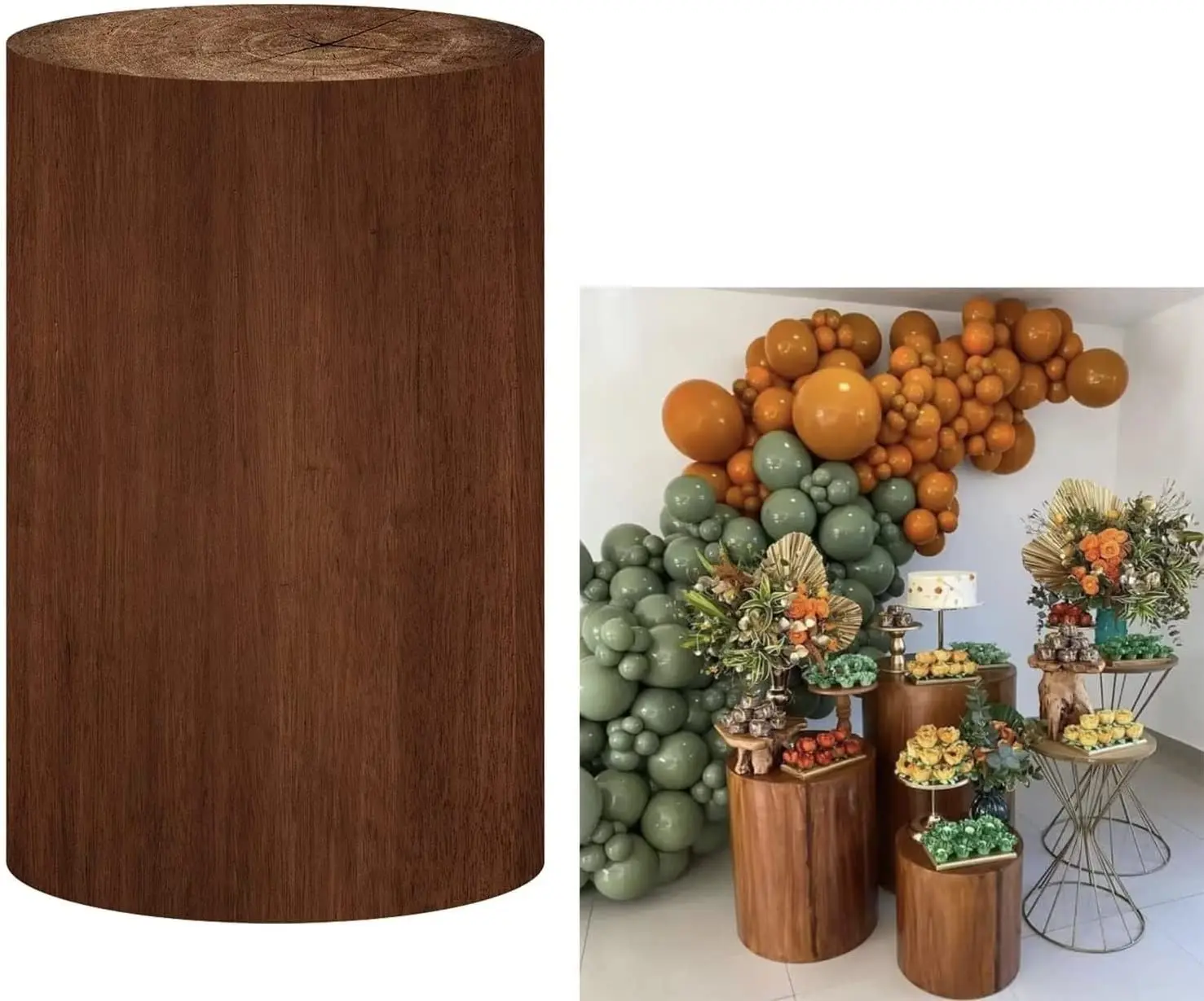 Деревянный чехол-подставка для украшения вечеринки в честь Дня рождения, цилиндрическая крышка, реквизит для свадьбы, Baby Shower, Причастия
Деревянный чехол-подставка для украшения вечеринки в честь Дня рождения, цилиндрическая крышка, реквизит для свадьбы, Baby Shower, Причастия