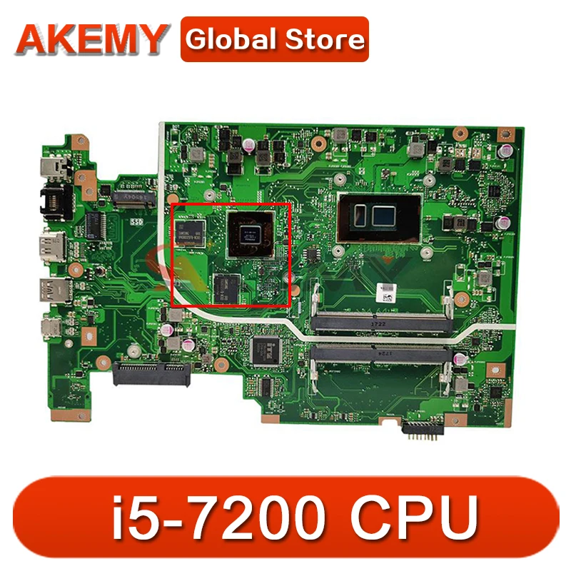 X705UN MB i5-7200 CPU Mainboard For ASUS X705UVR X705UQ X705UB X705UD X705UDR X705UN X705U Laptop Motherboard
X705UN MB i5-7200 CPU Mainboard For ASUS X705UVR X705UQ X705UB X705UD X705UDR X705UN X705U Laptop Motherboard