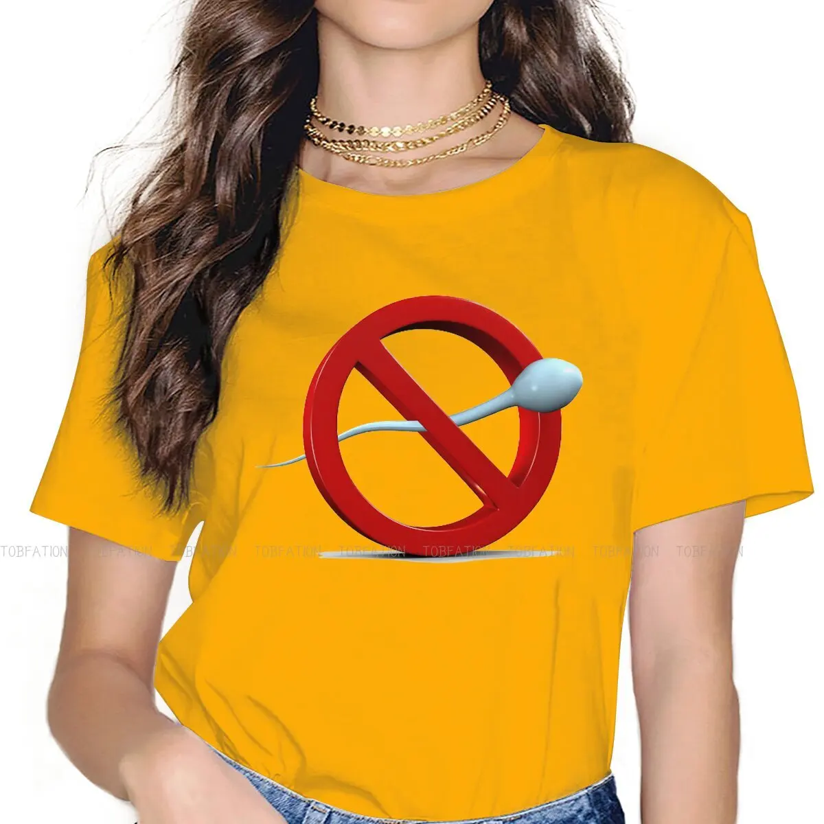 Sperm O Neck TShirt Right to Abortion Newborn Babies Free Classic T Shirt Woman's Clothes Individuality Hot Sale
Sperm O Neck TShirt Right to Abortion Newborn Babies Free Classic T Shirt Woman's Clothes Individuality Hot Sale