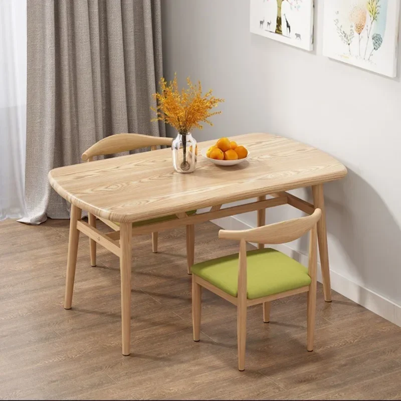 

SH Aoliviya новый официальный комплект столов и стульев обеденные столы и стулья Современные Простые маленькие квартиры 4 человек