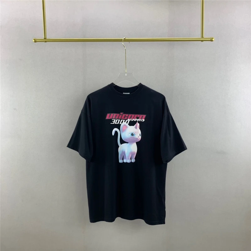 Oversized VETEMENTS T shirt Men Women 1:1 Cartoon Unicorn Print VTM Couple Short Sleeves
Oversized VETEMENTS T shirt Men Women 1:1 Cartoon Unicorn Print VTM Couple Short Sleeves