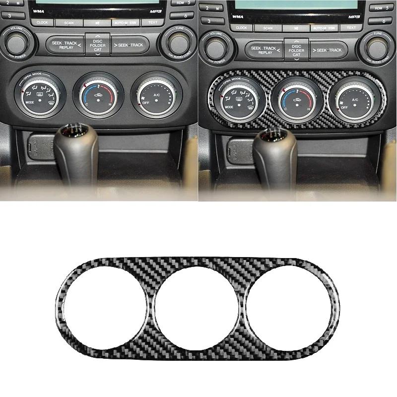 Carbon Fiber Air Conditioning Button Cover Trim Sticker Car Accessories Fit For Mazda MX-5 Miata 2009-15 MX5 Roadster
Carbon Fiber Air Conditioning Button Cover Trim Sticker Car Accessories Fit For Mazda MX-5 Miata 2009-15 MX5 Roadster