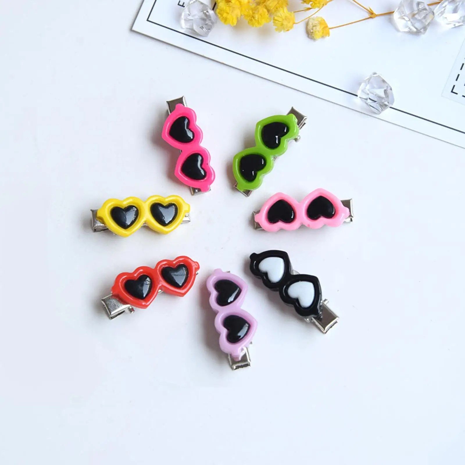 10pcs/lot Plastic Pet Sunglasses Hairpin Dog Hair Clip Eye-wear Headdress Grooming Hair Accessories Pet Gift Photo Props Random
10pcs/lot Plastic Pet Sunglasses Hairpin Dog Hair Clip Eye-wear Headdress Grooming Hair Accessories Pet Gift Photo Props Random