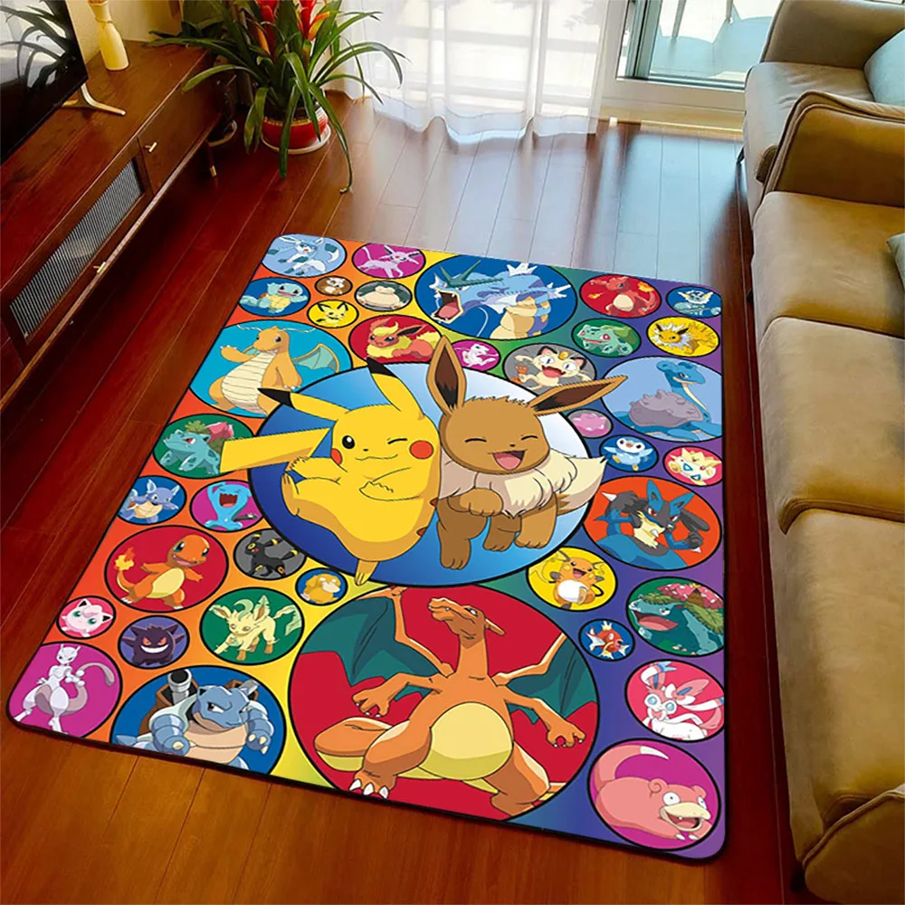New Cartoon Cute Pokemon Area Rug Large Carpet Rug for Living Room Bedroom Washable Non-Slip Floor Mat Christmas Gift Home Decor
New Cartoon Cute Pokemon Area Rug Large Carpet Rug for Living Room Bedroom Washable Non-Slip Floor Mat Christmas Gift Home Decor