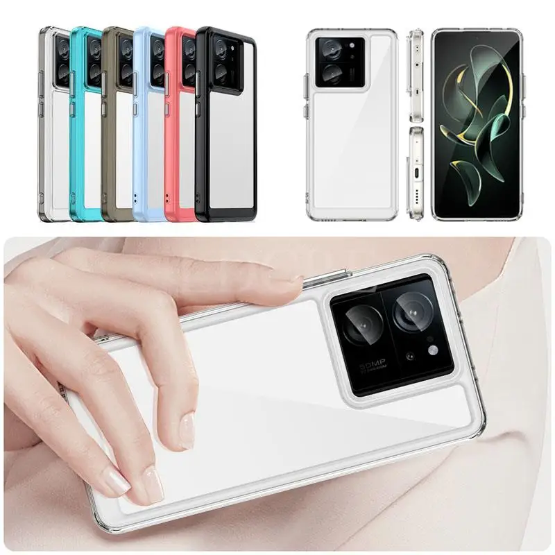 For Xiaomi 13T Pro Case Luxury Silicone Clear Bumper Shell For Xiaomi 13T Pro Case TPU Shockproof Case For Xiaomi 13T Pro Cover
For Xiaomi 13T Pro Case Luxury Silicone Clear Bumper Shell For Xiaomi 13T Pro Case TPU Shockproof Case For Xiaomi 13T Pro Cover