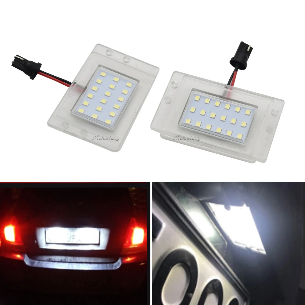 

2 Pieces Error Free Canbus LED License Plate Number Light Lamp For Volvo V70 XC 1997-2000 Volvo 850 855 1991-1997 Car Styling