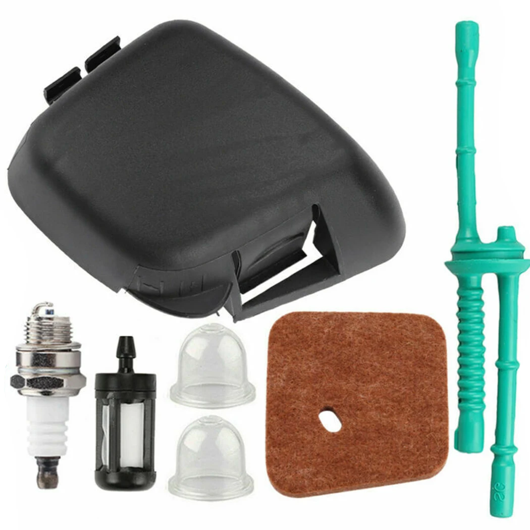 Spark Plug Air Fuel Filter Kit FC55 FS310 FS55 FS74 FS75 FS76 FS80 FS85 41403587702 Primer bulb HL45 KM55 KM55R
Spark Plug Air Fuel Filter Kit FC55 FS310 FS55 FS74 FS75 FS76 FS80 FS85 41403587702 Primer bulb HL45 KM55 KM55R