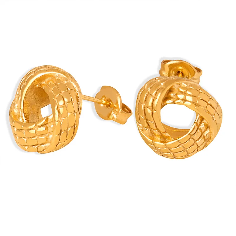 Marka Gold Plated Small Earrings For Women Fashion Stainless Steel Irregular Earrings For Girls 2023 New Waterproof Jewelry Sale
Marka Gold Plated Small Earrings For Women Fashion Stainless Steel Irregular Earrings For Girls 2023 New Waterproof Jewelry Sale