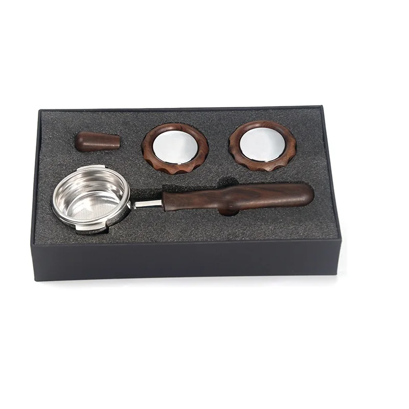 Coffee Machine DIY Accessories 58MM Bottomless Portafilter Filter Holder Basket For Expobar E61 ECM Rocket
Coffee Machine DIY Accessories 58MM Bottomless Portafilter Filter Holder Basket For Expobar E61 ECM Rocket