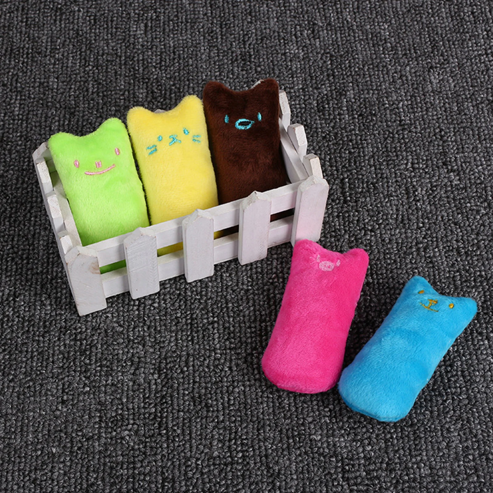 Cat Chew Toy Catnip Pets Interactive Cat Toys for Small Animal Chew Bauble Plush Thumb Molar Stuffing Squeakers
Cat Chew Toy Catnip Pets Interactive Cat Toys for Small Animal Chew Bauble Plush Thumb Molar Stuffing Squeakers