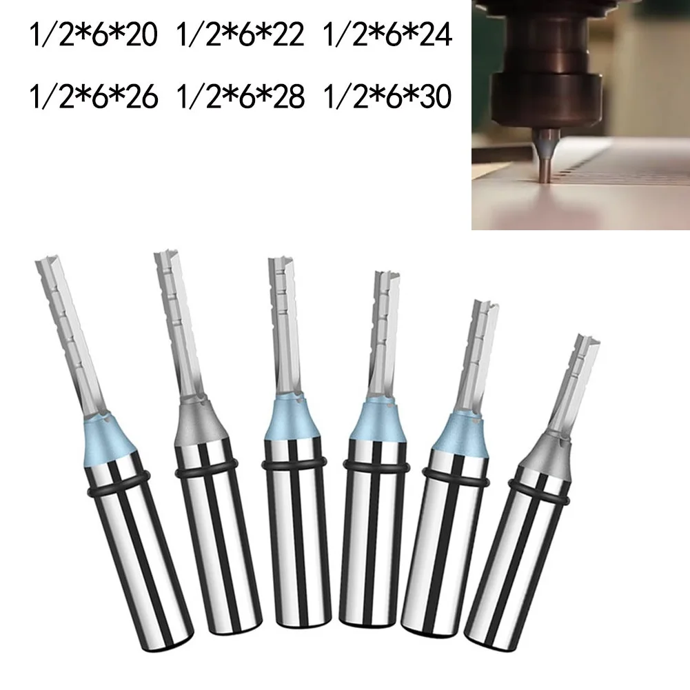 1/2 Shank 3 Flutes Cutting Straight Router Bit Cutters Woodworking Trimming Slot Bits Silver Milling Cutter For Wood Accessories
1/2 Shank 3 Flutes Cutting Straight Router Bit Cutters Woodworking Trimming Slot Bits Silver Milling Cutter For Wood Accessories