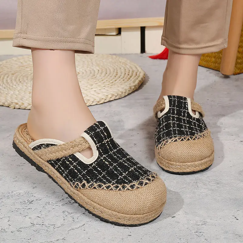 Шлепанцы на плоской подошве, сланцы, платформа, искусственная Осенняя ткань, этнические базовые хлопковые тапки ТПР, женские тапочки Pl
Шлепанцы на плоской подошве, сланцы, платформа, искусственная Осенняя ткань, этнические базовые хлопковые тапки ТПР, женские тапочки Pl