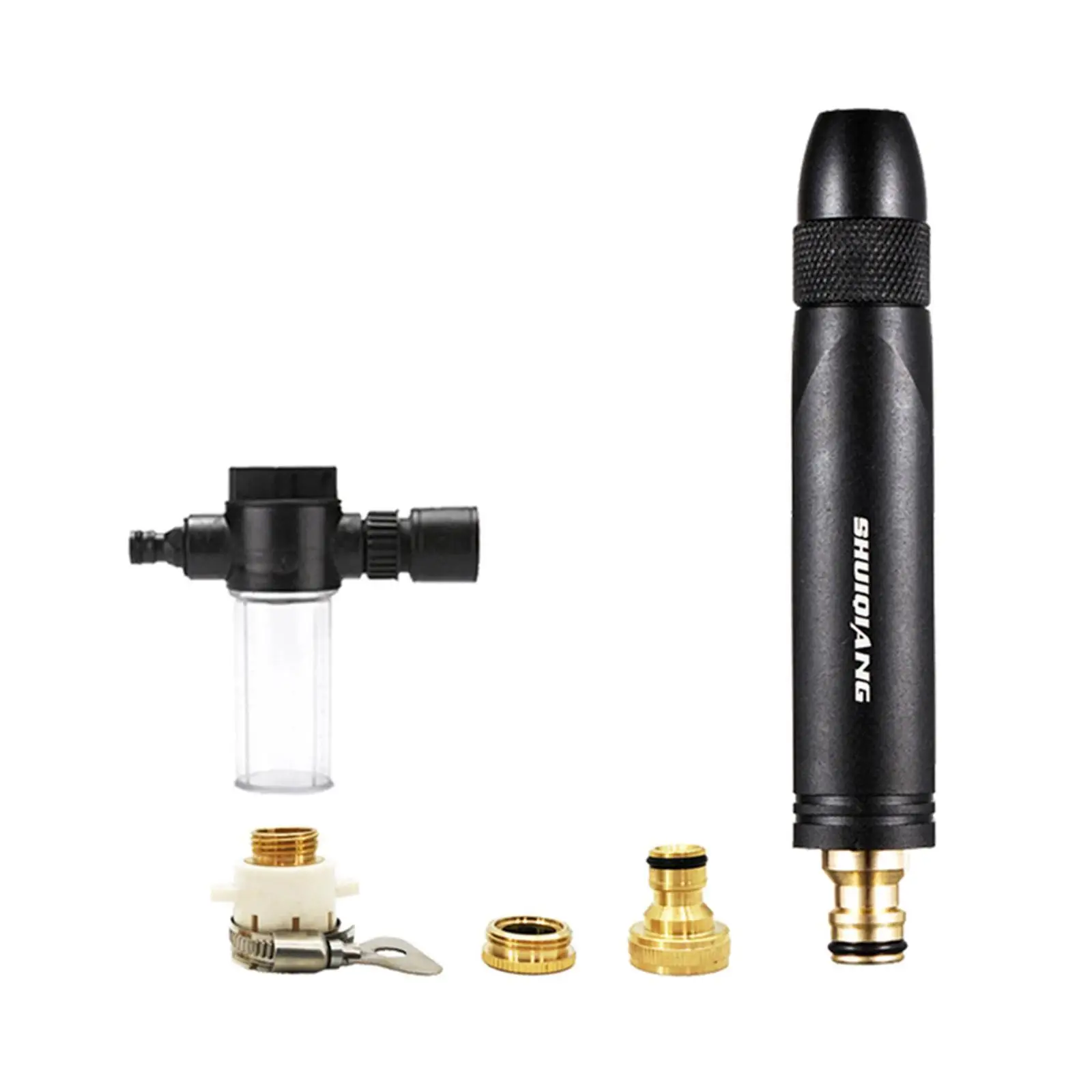 Portable High-pressure Water Gun Garden Hose Sprinkler Metal Foam Throwing Car Washing Tool High Pressure Washer Garden Sprayer 
Portable High-pressure Water Gun Garden Hose Sprinkler Metal Foam Throwing Car Washing Tool High Pressure Washer Garden Sprayer