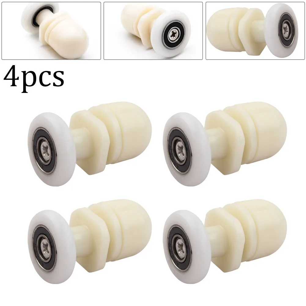 4PCS 19/23/25mm Diameter Shower Glass Sliding Door Hanging Wheel Roller Bathroom Door Wheels Sliding Cabinet Pulleys Hardware
4PCS 19/23/25mm Diameter Shower Glass Sliding Door Hanging Wheel Roller Bathroom Door Wheels Sliding Cabinet Pulleys Hardware