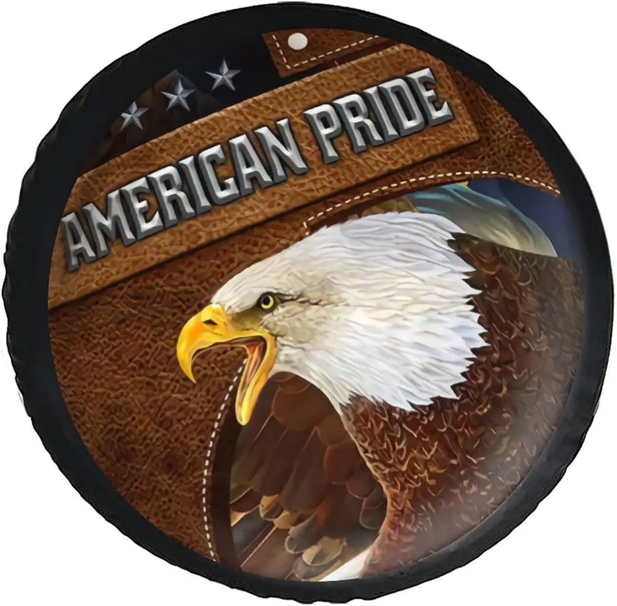 Eagle with Sharp Eyes Spare Tire Cover Weatherproof Wheel Protectors Universal Fit for Trailer Rv SUV Truck Camper Travel
Eagle with Sharp Eyes Spare Tire Cover Weatherproof Wheel Protectors Universal Fit for Trailer Rv SUV Truck Camper Travel