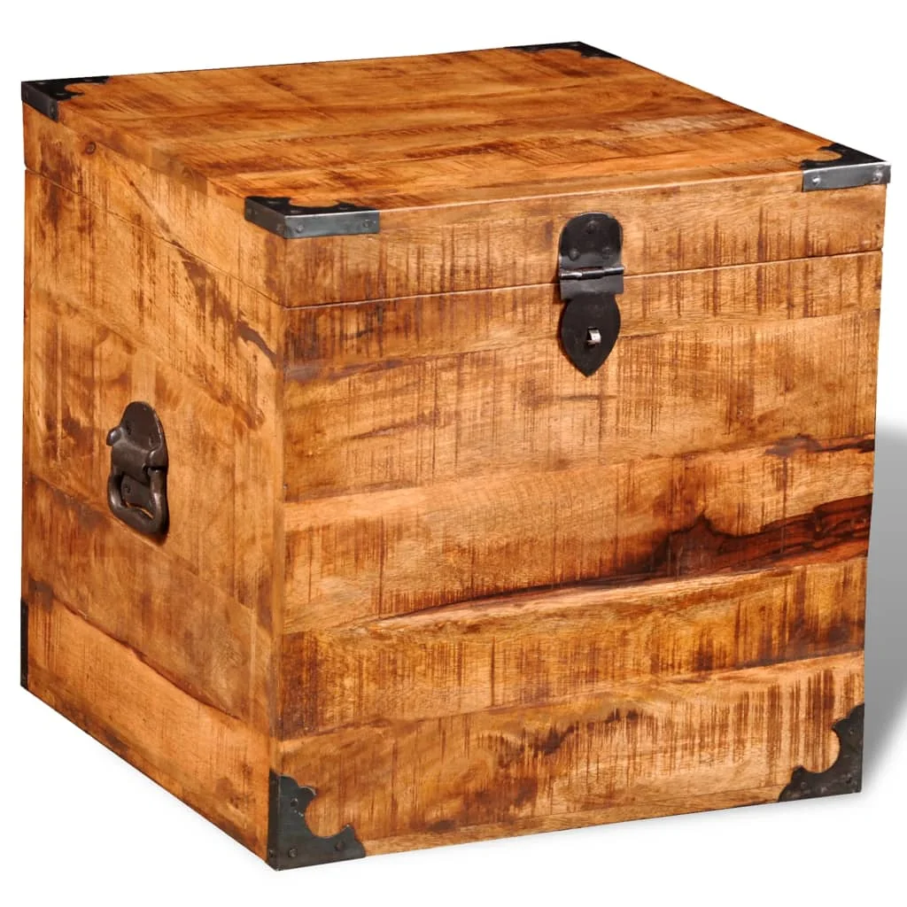 Wooden Toy Bedroom Storage Box Treasure Chest Home Decor Cubic Rough Mango Wood
Wooden Toy Bedroom Storage Box Treasure Chest Home Decor Cubic Rough Mango Wood