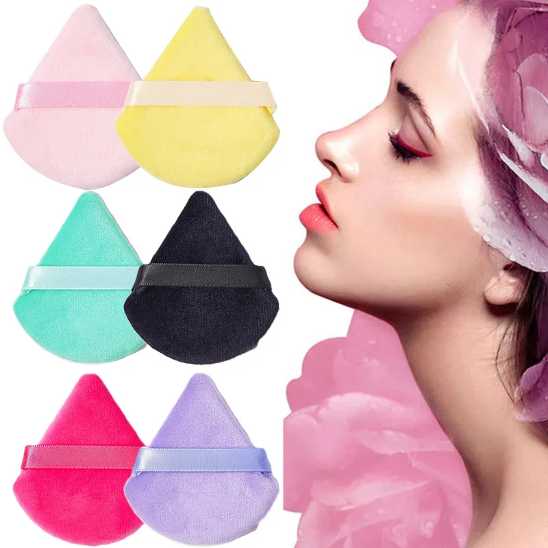 HEALLOR Mini Triangle Velvet Powder Puff Flours Face Makeup Sponge Cosmetics Soft Cotton Face Powder Puff Washable Lightweight
HEALLOR Mini Triangle Velvet Powder Puff Flours Face Makeup Sponge Cosmetics Soft Cotton Face Powder Puff Washable Lightweight