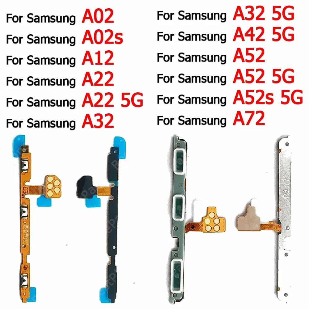 For Samsung Galaxy A02 A02s A12 A22 A32 A42 A52 A52s A72 5G Power On Off Mute Volume New Repair Side Button Switch Flex Cable
For Samsung Galaxy A02 A02s A12 A22 A32 A42 A52 A52s A72 5G Power On Off Mute Volume New Repair Side Button Switch Flex Cable