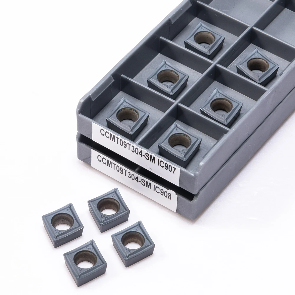 10pcs CCMT09T304-SM IC907 IC908 Internal Turning Tools CCMT 09T304 - SM Carbide Inserts Lathe CNC Cutter High Quality Material
10pcs CCMT09T304-SM IC907 IC908 Internal Turning Tools CCMT 09T304 - SM Carbide Inserts Lathe CNC Cutter High Quality Material