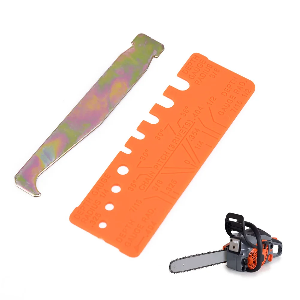 2Pcs/Set General Chainsaw Chain Tool Bar Groove Cleaner & Quick-Check Gauge Handest Tools For Chainsaw Inspection, Clear Debris
2Pcs/Set General Chainsaw Chain Tool Bar Groove Cleaner & Quick-Check Gauge Handest Tools For Chainsaw Inspection, Clear Debris