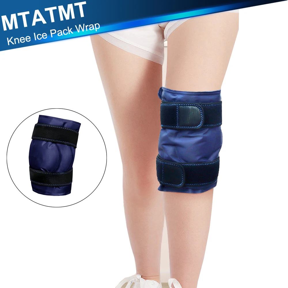 Ice Pack for Knee Pain Relief, Reusable Gel Ice Wrap for Leg Injuries,Cold Compress Therapy for Arthritis, Meniscus Tear and ACL 
Ice Pack for Knee Pain Relief, Reusable Gel Ice Wrap for Leg Injuries,Cold Compress Therapy for Arthritis, Meniscus Tear and ACL