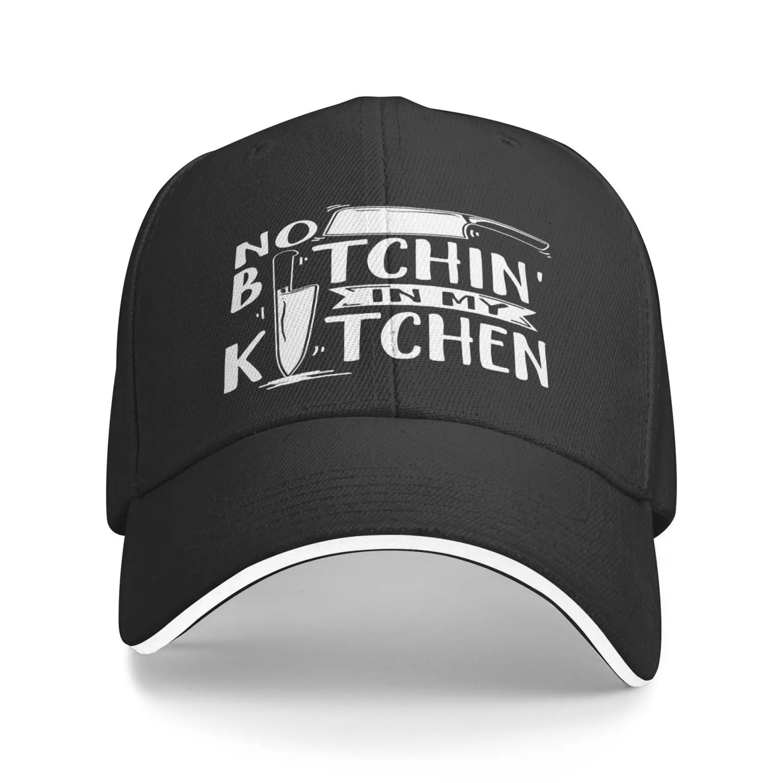 Женская шляпа с надписью «No Bitchin In My Kitchen»
Женская шляпа с надписью «No Bitchin In My Kitchen»