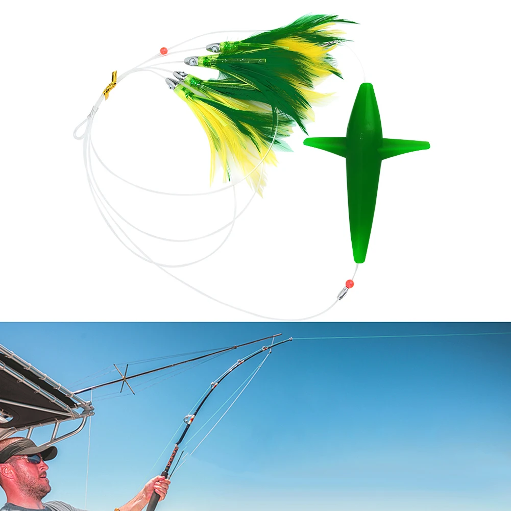 Jigs Fish Lure Feather Trolling Skirt For Big Game Fishing Tuna Lure With Bird Teaser Feather Chain High Quality
Jigs Fish Lure Feather Trolling Skirt For Big Game Fishing Tuna Lure With Bird Teaser Feather Chain High Quality