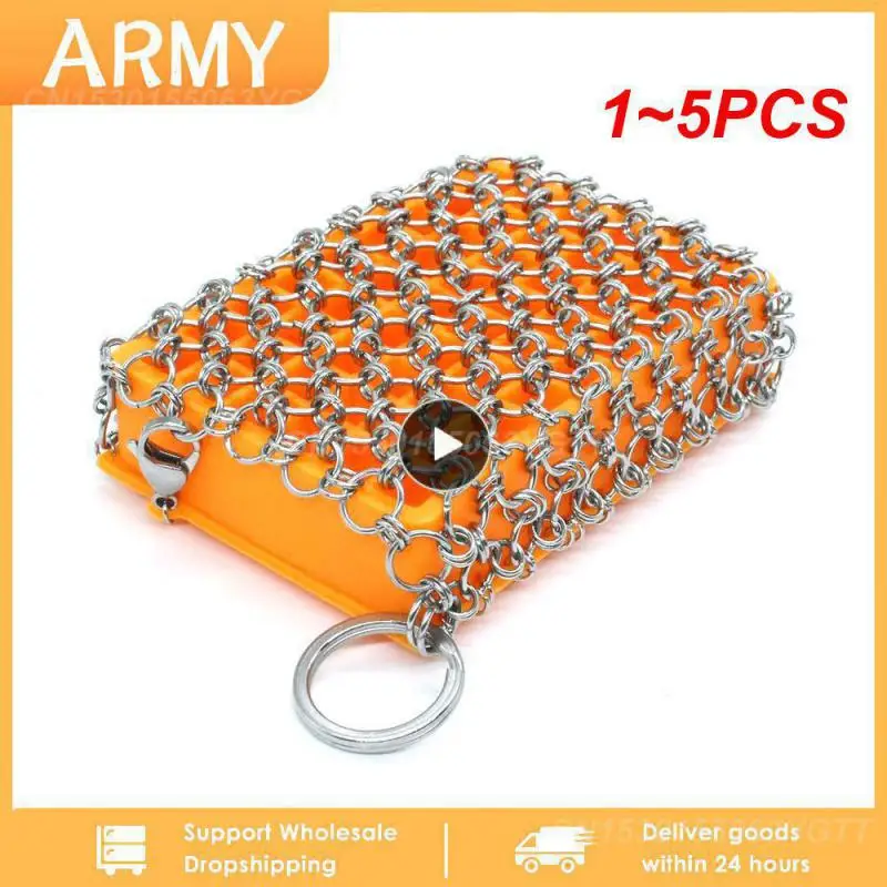 1~5PCS Cast Iron Cleaner Stainless Steel Chainmail Scrubber for Skillet Wok Pot Pan Pre-Seasoned Pan BBQ Grill Brus Kitchen
1~5PCS Cast Iron Cleaner Stainless Steel Chainmail Scrubber for Skillet Wok Pot Pan Pre-Seasoned Pan BBQ Grill Brus Kitchen
