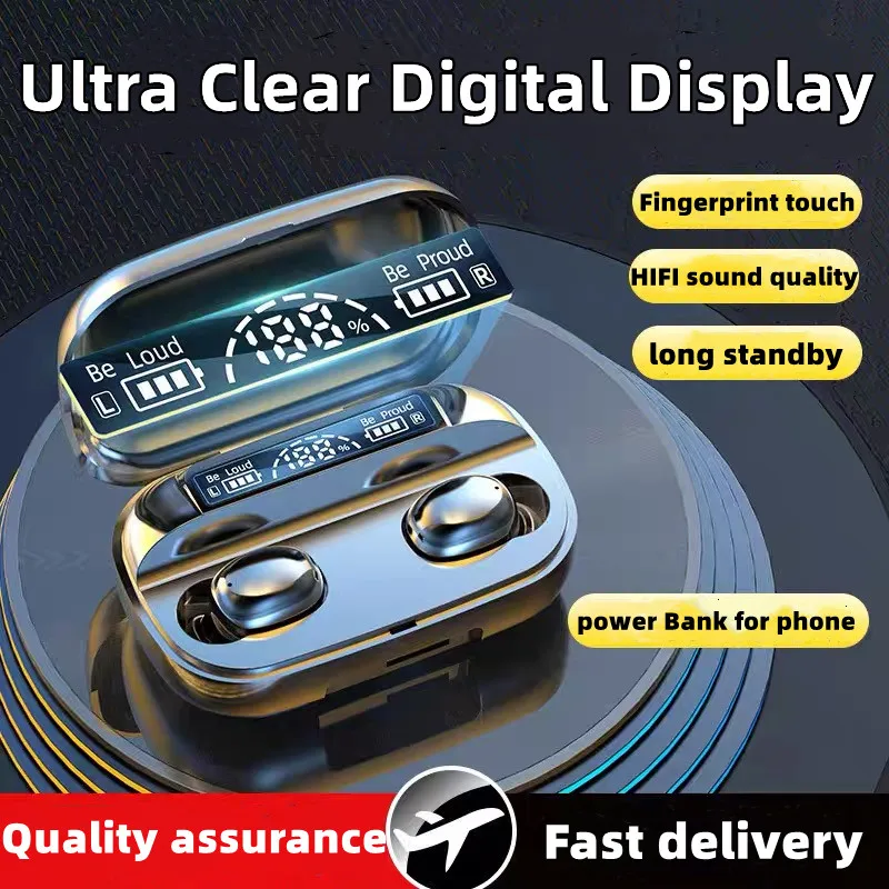5.2 Fone Bluetooth Headphones TWS Bluetooth Headset Noise Canceling Earphones With Microphone Sport Handsfree Earbuds For xiaomi
5.2 Fone Bluetooth Headphones TWS Bluetooth Headset Noise Canceling Earphones With Microphone Sport Handsfree Earbuds For xiaomi