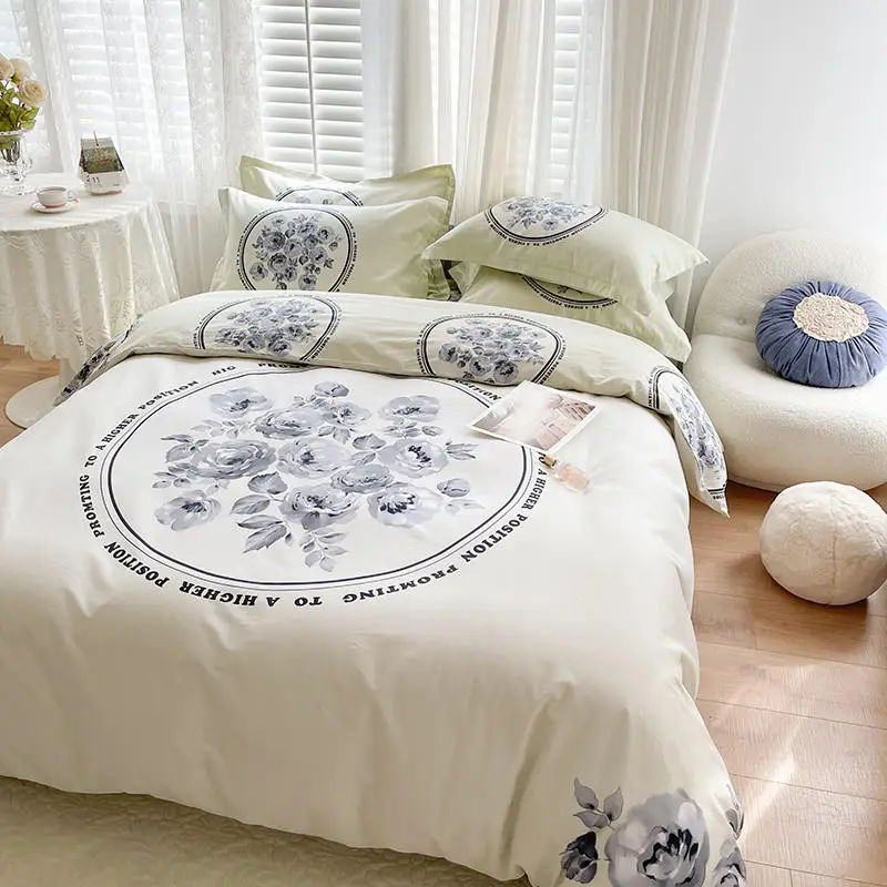 2022 new cotton large version printing light luxury bedding set duvet cover pillowcase sheet double king bed fashion
2022 new cotton large version printing light luxury bedding set duvet cover pillowcase sheet double king bed fashion