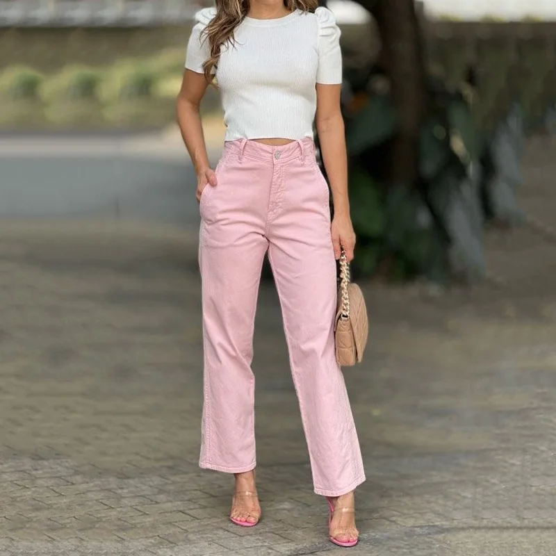 Autumn Women's Set 2022 Fashion Round Neck Bubble Sleeve Top Sexy Open Back Lace Up T-Shirt Casual Straight Pants Two Piece Set
Autumn Women's Set 2022 Fashion Round Neck Bubble Sleeve Top Sexy Open Back Lace Up T-Shirt Casual Straight Pants Two Piece Set