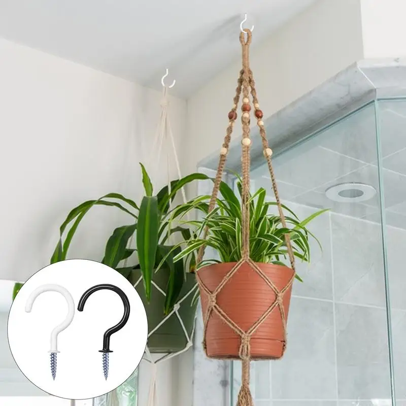 Ceiling Hooks White Mug Shouldered Hanger Cup Hooks Plant Hanger for Hang Plants Screw In Hooks for Mugs String Lights & Kitchen
Ceiling Hooks White Mug Shouldered Hanger Cup Hooks Plant Hanger for Hang Plants Screw In Hooks for Mugs String Lights & Kitchen