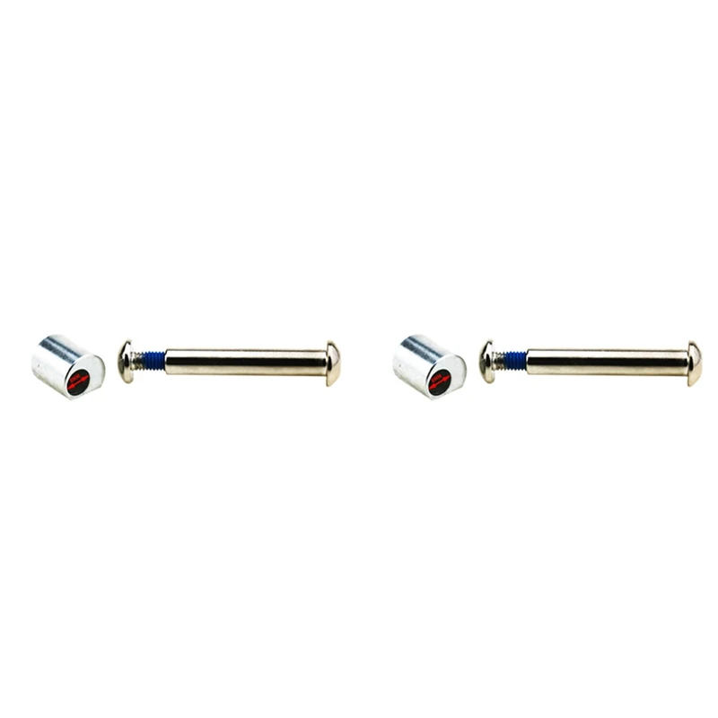 2X For Xiaomi Mijia M365 Electric Scooter Folding Key Lock Screw Fittings Hinge Bolt Hardened Steel Lock Silver 
2X For Xiaomi Mijia M365 Electric Scooter Folding Key Lock Screw Fittings Hinge Bolt Hardened Steel Lock Silver