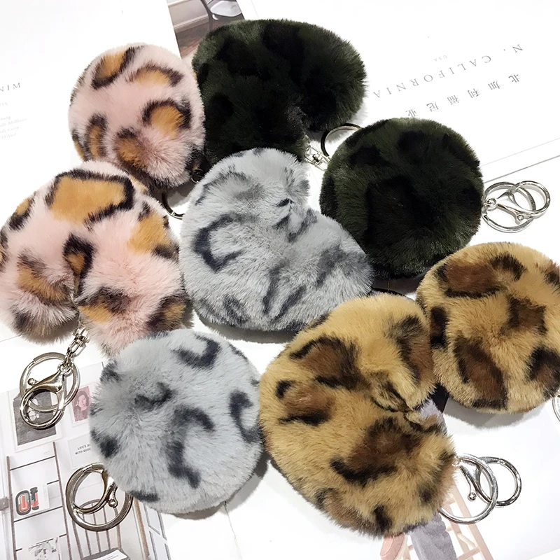 Fashion Leopard Print Hairball Bag Hanging Ornament Love Keychain Pendant Hat Clothing Bag Accessories Tide Car Hanging Ornament
Fashion Leopard Print Hairball Bag Hanging Ornament Love Keychain Pendant Hat Clothing Bag Accessories Tide Car Hanging Ornament