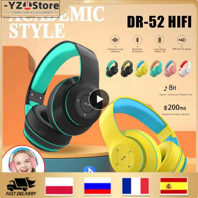 Headphones Headphone Over-head Hifi Sound Headsets Foldable Stereo Wireless Headphones For Phone Pc Gaming
Headphones Headphone Over-head Hifi Sound Headsets Foldable Stereo Wireless Headphones For Phone Pc Gaming
