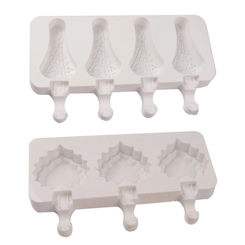 29EF Silicone Ice Cream Mold with Lid Ice Pop Moulds Ice Cream Mold Reusable Popsicles Making Mold Silicone Material 2 Styles 
29EF Silicone Ice Cream Mold with Lid Ice Pop Moulds Ice Cream Mold Reusable Popsicles Making Mold Silicone Material 2 Styles