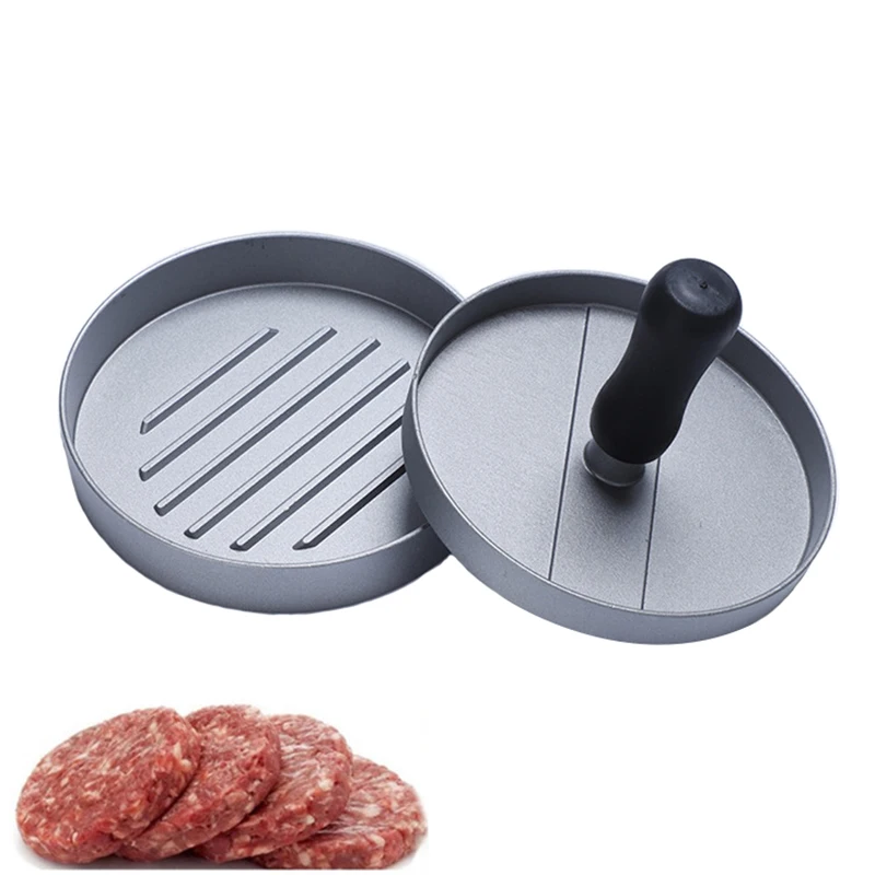 Round Shape Hamburger Press Burger Meat Mold Chef Cutlets Aluminum No-sticky Alloy Beef Grill BBQ Patty Maker Mold Kitchen Tool
Round Shape Hamburger Press Burger Meat Mold Chef Cutlets Aluminum No-sticky Alloy Beef Grill BBQ Patty Maker Mold Kitchen Tool