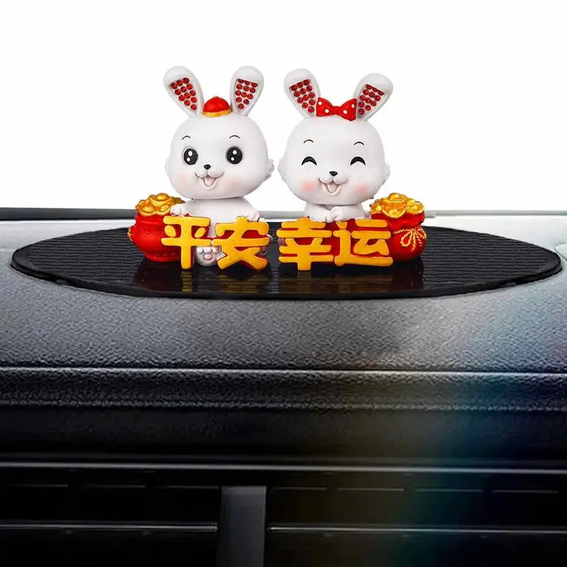 Chinese Car Rabbit Resin Desktop Shaking Head Miniature Rabbit Figures 2023 Chinese New Year Of Rabbit Figures Car Desktop
Chinese Car Rabbit Resin Desktop Shaking Head Miniature Rabbit Figures 2023 Chinese New Year Of Rabbit Figures Car Desktop