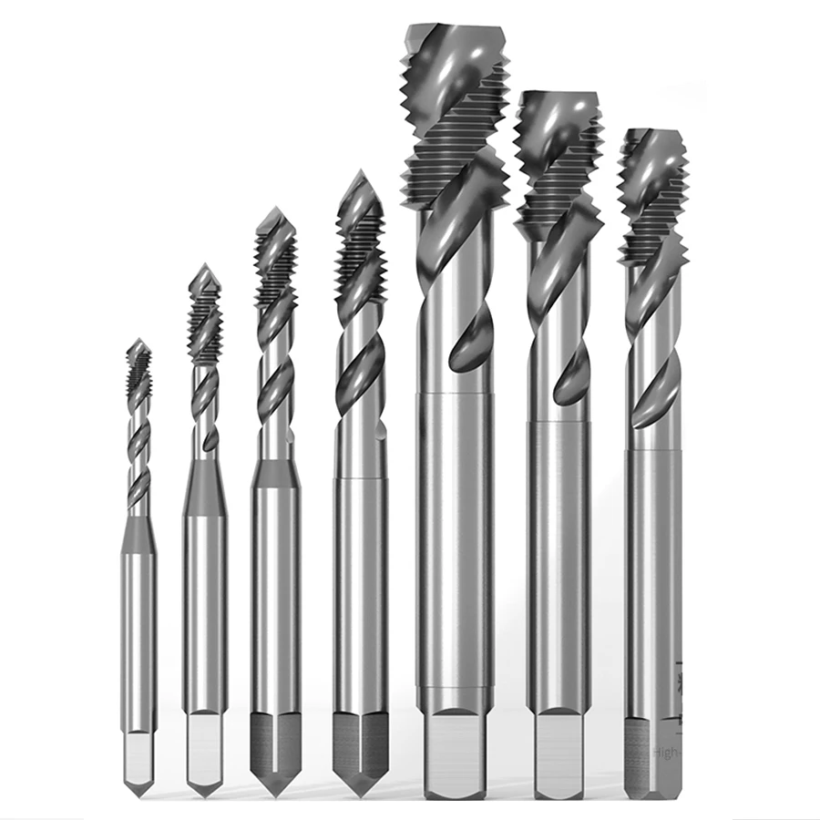 Aluminum Taps And Taps For Tapping Machines With Spiral Taps And Tapping Drills M3 M4 M5 M6 M8 M10 M12 Special For Aluminum Tool
Aluminum Taps And Taps For Tapping Machines With Spiral Taps And Tapping Drills M3 M4 M5 M6 M8 M10 M12 Special For Aluminum Tool
