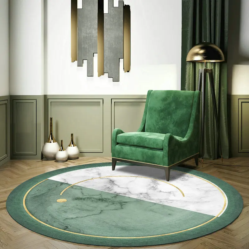 Nordic Style Round Carpets for Living Room Decoration Bedroom Decor Rugs Non-slip Carpet Sofa Area Rug Home Thicken Floor Mats
Nordic Style Round Carpets for Living Room Decoration Bedroom Decor Rugs Non-slip Carpet Sofa Area Rug Home Thicken Floor Mats