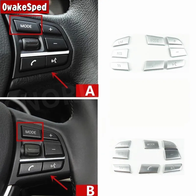 Car Steering Wheel Buttons Cover Trim Stickers For BMW X3 F25 X4 F26 X1 F48 1/5/6/7 Series F20 F10 F11 5GT F07 F01 F02 F12 F13
Car Steering Wheel Buttons Cover Trim Stickers For BMW X3 F25 X4 F26 X1 F48 1/5/6/7 Series F20 F10 F11 5GT F07 F01 F02 F12 F13