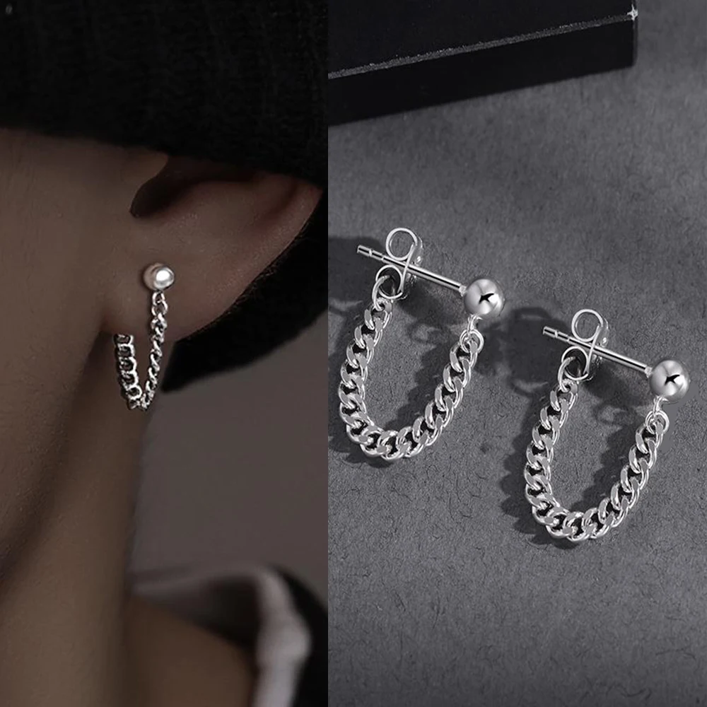 2023 NEW Gothic Chain Earrings for Teens Ear Piercing Stud Earrings Women Men Pierced Unusual Party Earrings Jewelry
2023 NEW Gothic Chain Earrings for Teens Ear Piercing Stud Earrings Women Men Pierced Unusual Party Earrings Jewelry